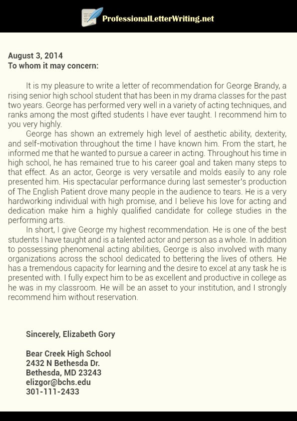 Letter Of Recommendation Requirements Unique 11 Most Essential Types Of Letters You Ll Need