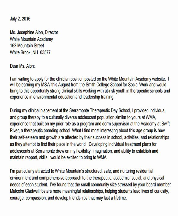 Letter Of Recommendation social Work Unique 47 Examples Of Reference Letters Word Google Docs