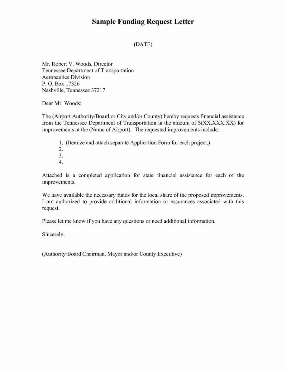 Letter Of Request format Best Of Request for Financial assistance format Letter asking