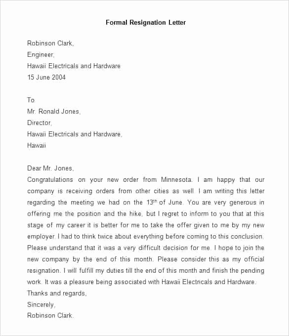 Letter Of Resignation Template Word 2007 Awesome Letter Template On Word – Idmanado