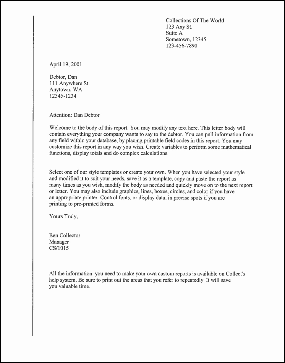 Letter Of Support format Unique Personal Letter Template Letter Of Support Sample Template
