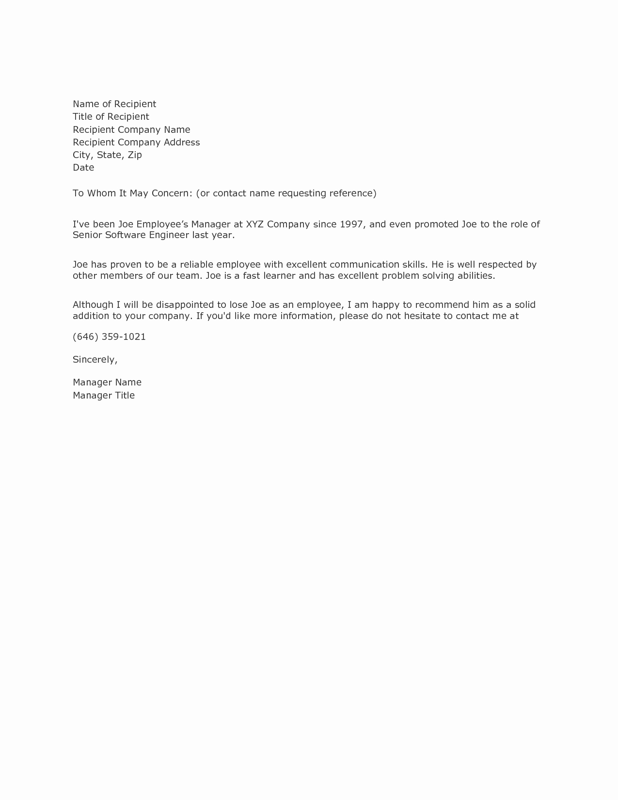 Letter Requesting Letter Of Recommendation Fresh Example Reference Letterexamples Of Reference Letters