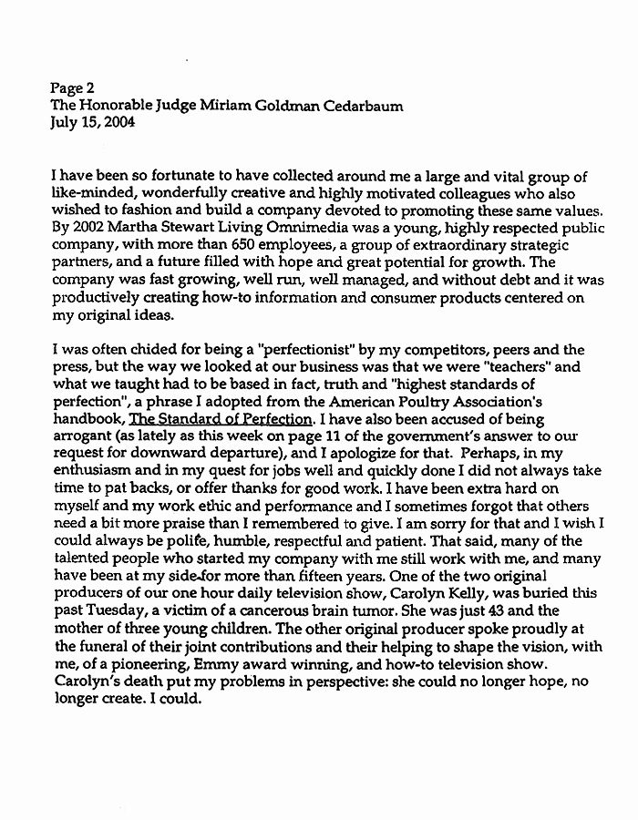 Letter to A Judge format Inspirational Stewart S Letter to Judge