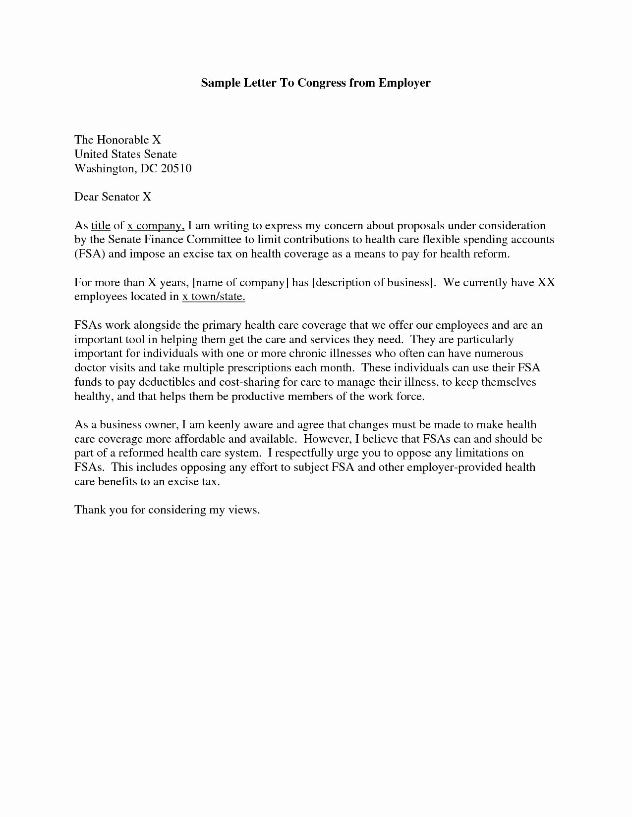 Letter to Congressman format New 18 Addressing A Letter In Care Of