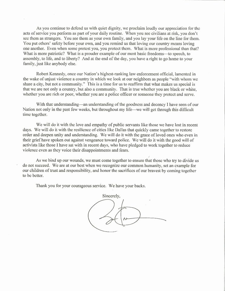 Letter to President format Fresh Read President Obama S Open Letter to America S Law