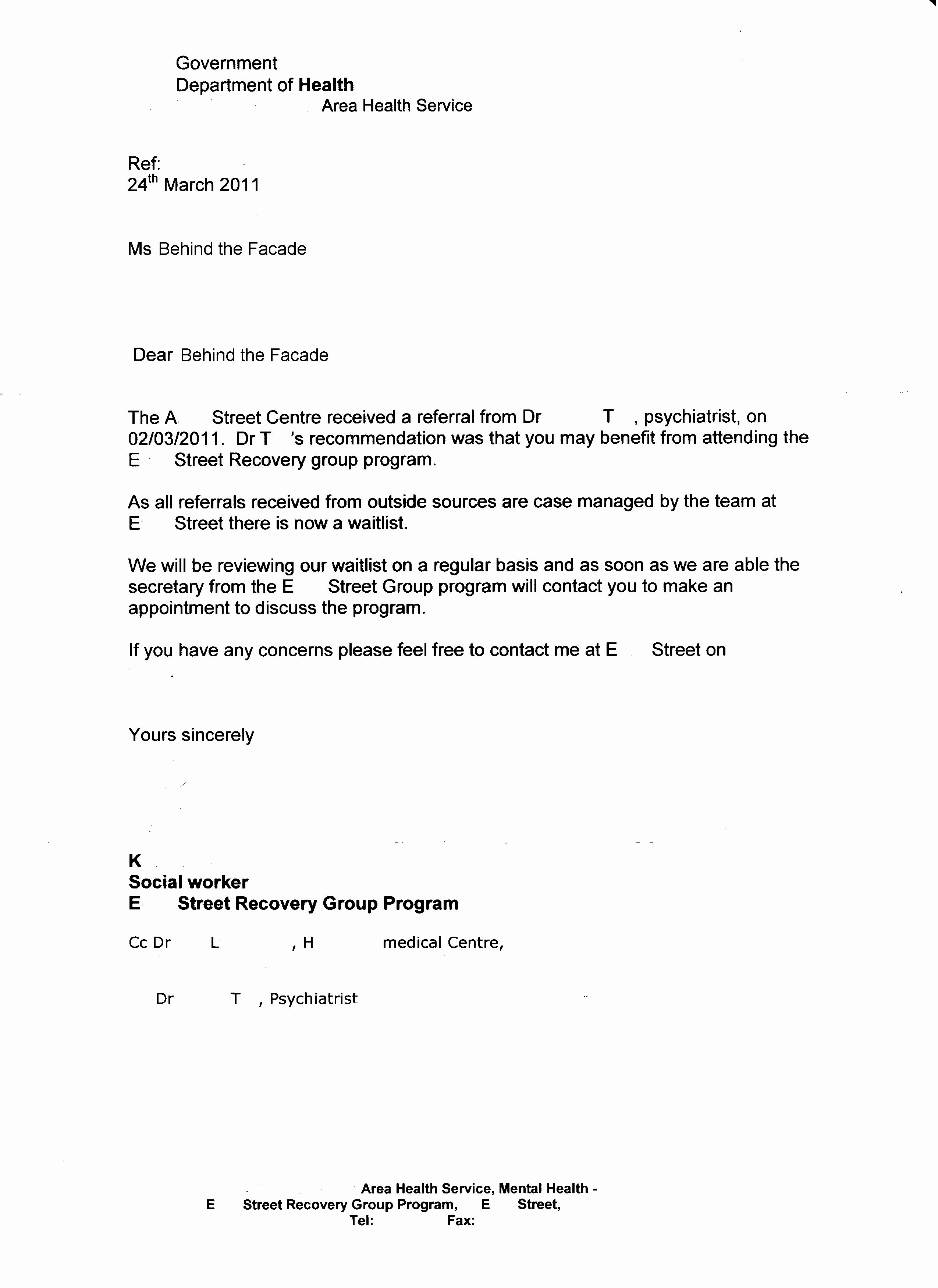 Letter to Referring Physician Best Of Letter Regarding Dbt
