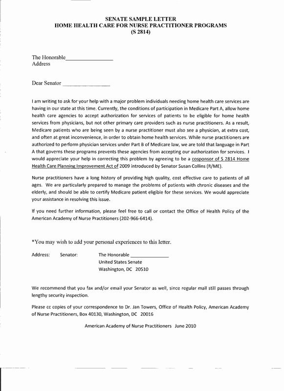 Letter to Senator format Fresh How to Write A Letter to Congress format Appreciative