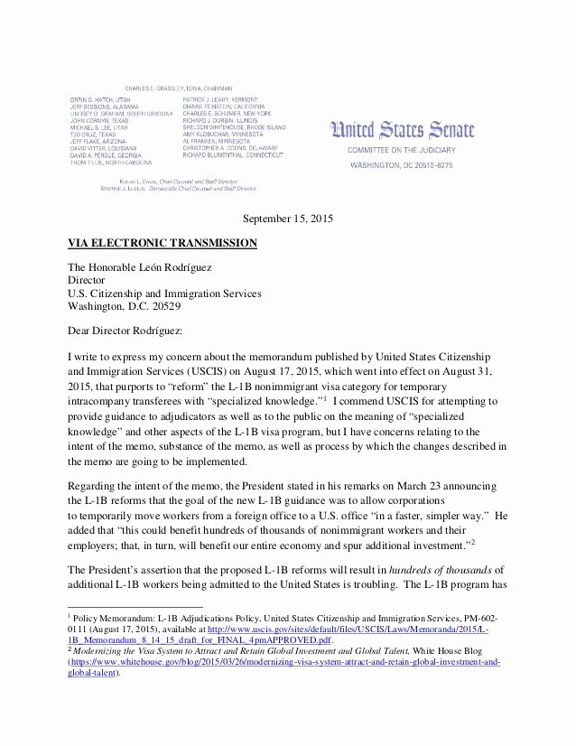 Letter to Uscis format Fresh 14 15 Letter format to Uscis