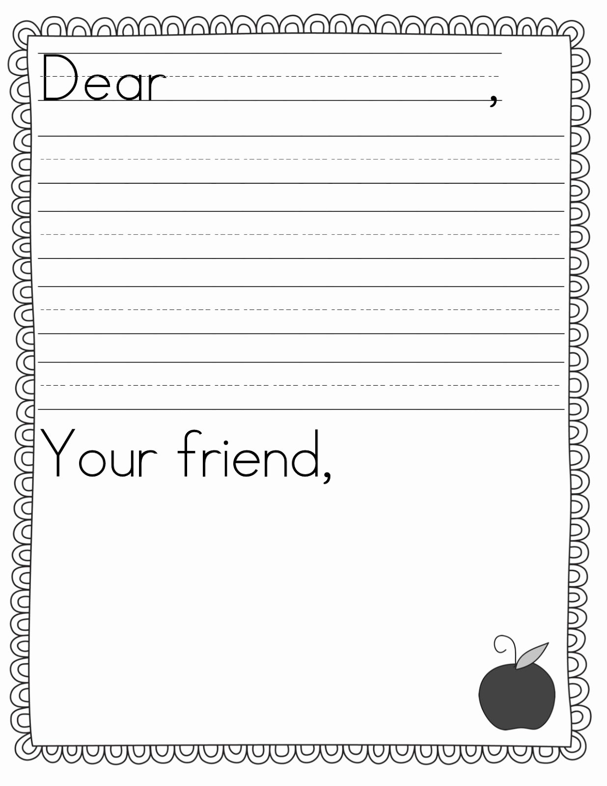 Letter Writing format for Students Elegant Thank You Notes Templates