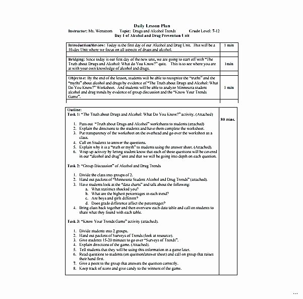 Library Lesson Plan Template Beautiful Free Lesson Plans for Elementary Gallery Lesson Plan