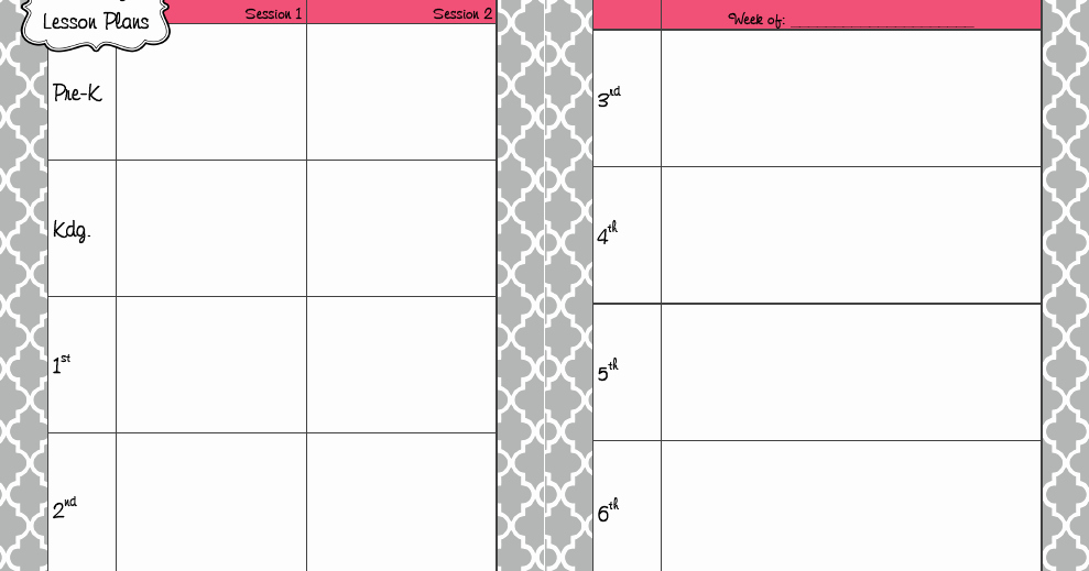Library Lesson Plan Template Beautiful Lil Country Librarian My 2013 2014 Library Lesson Planner