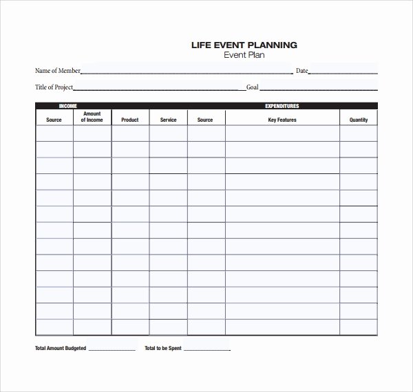 Life Plan Template Free Elegant Sample Life Plan Template 9 Free Documents In Pdf