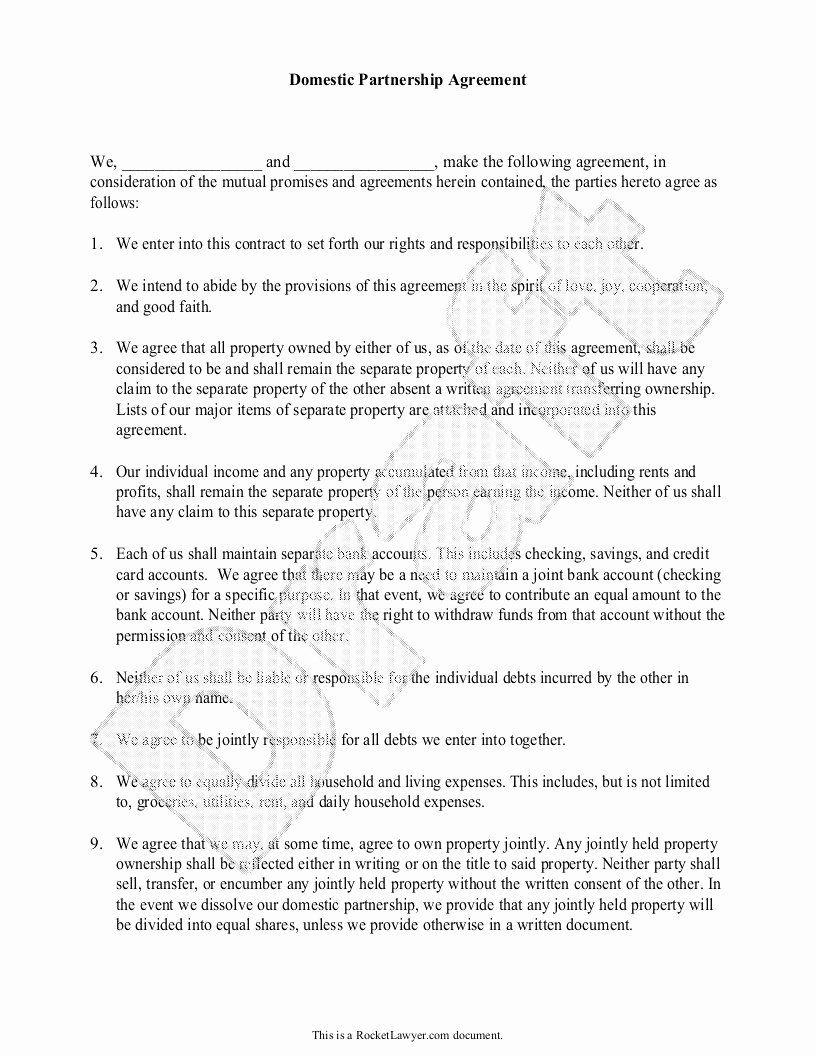 Living Agreement Template Awesome Living Agreement Contract Template New Employee Evaluation