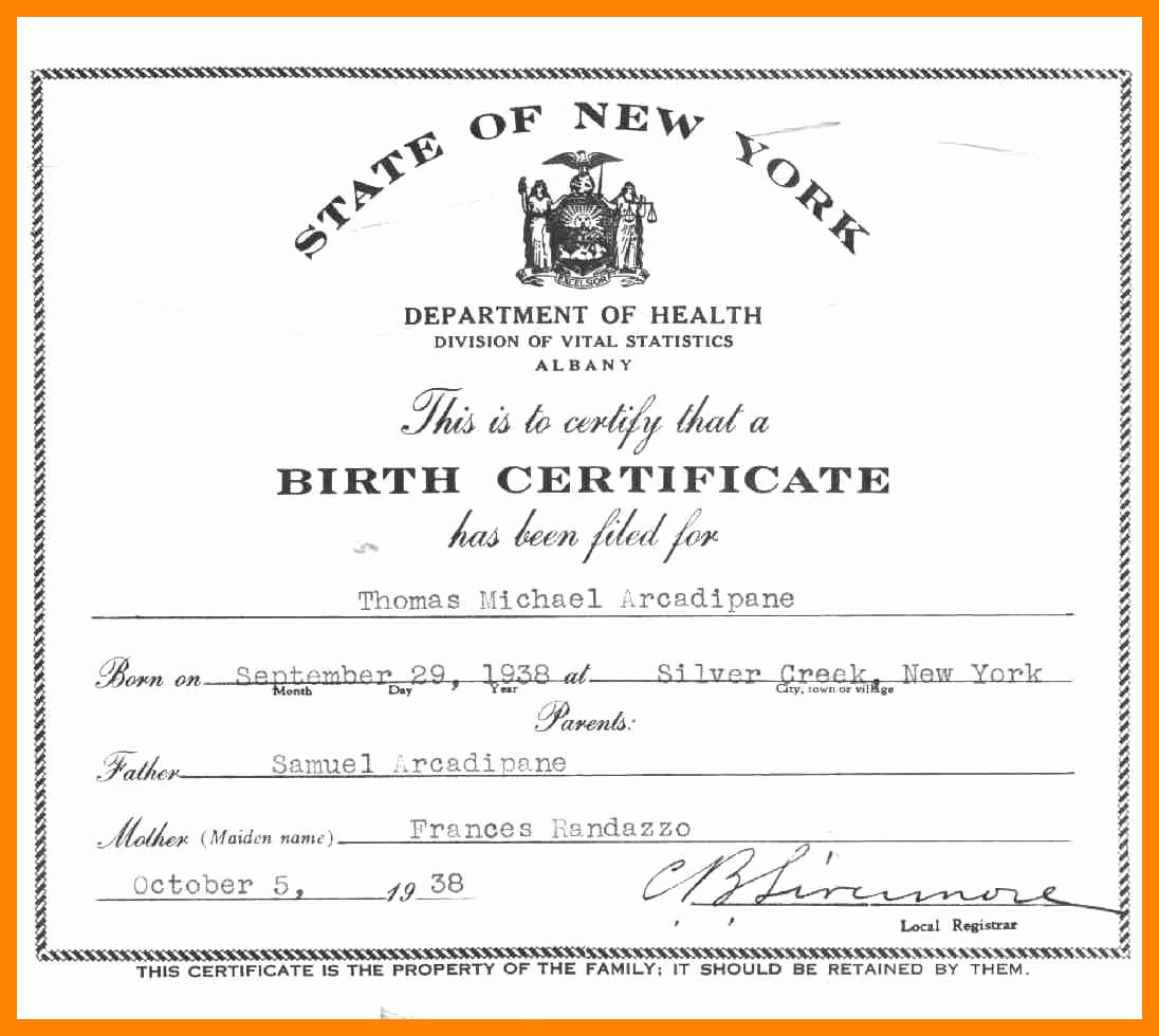 Long form Birth Certificate Sample Elegant Example Birth Certificate as Well Long form Uk with