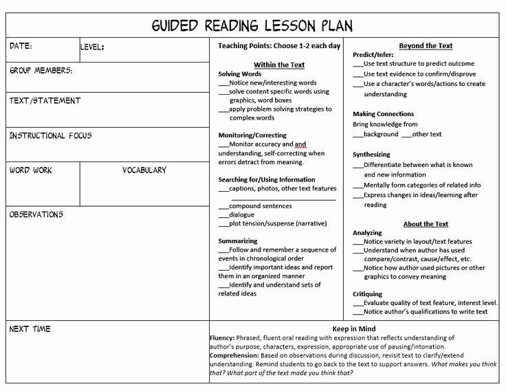 Lucy Calkins Lesson Plan Template Awesome Stop Feeling Overwhelmed Trying to Juggle Guided Reading