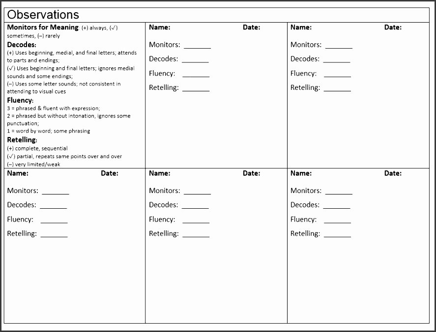 Lucy Calkins Lesson Plan Template Elegant 9 Lesson Plan Checklist In Printable form