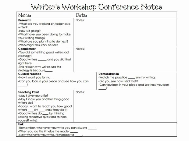 Lucy Calkins Lesson Plan Template Luxury Lucy Calkins Writing Workshop Lesson Plan Template