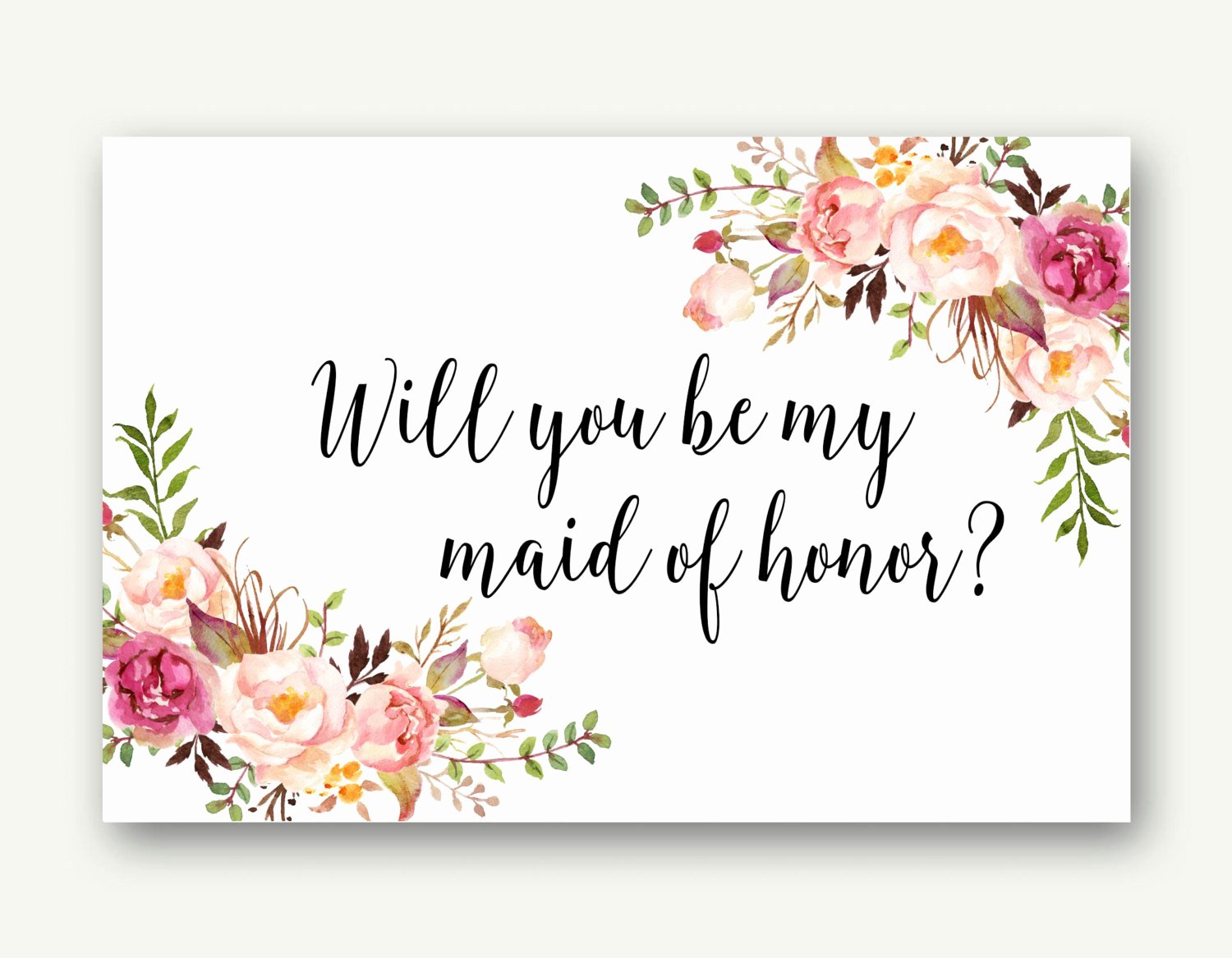 Maid Of Honor Proposal Letter New Bo Will You Be My Maid Honor Will You Be My Matron