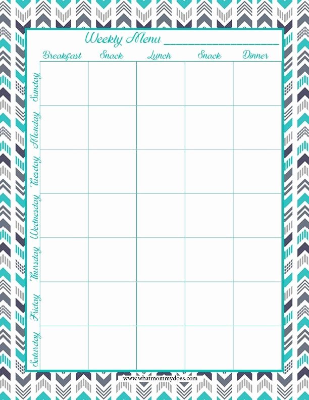 Meal Plan Calendar Template Awesome Free Printable Weekly Meal Planning Templates and A Week