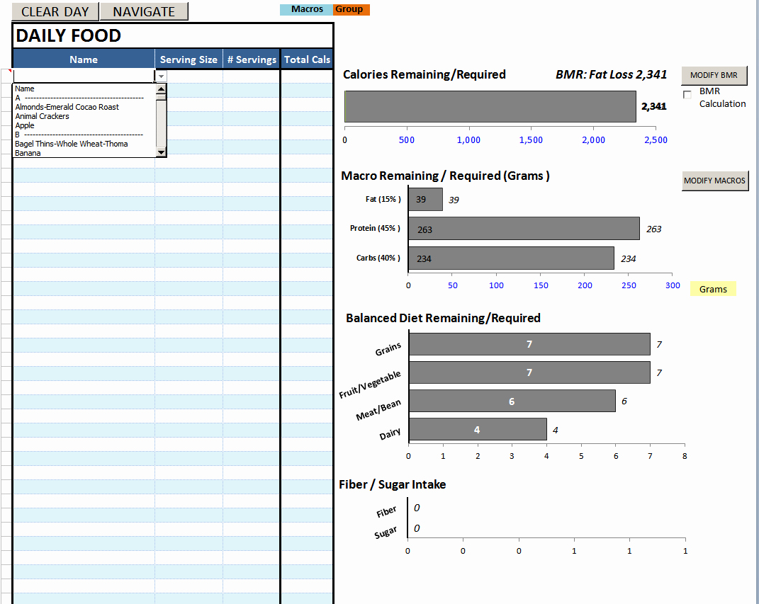 Meal Plan Template Excel Beautiful Diet Excel Spreadsheet Zone Sheet atkins Paleoownload Log