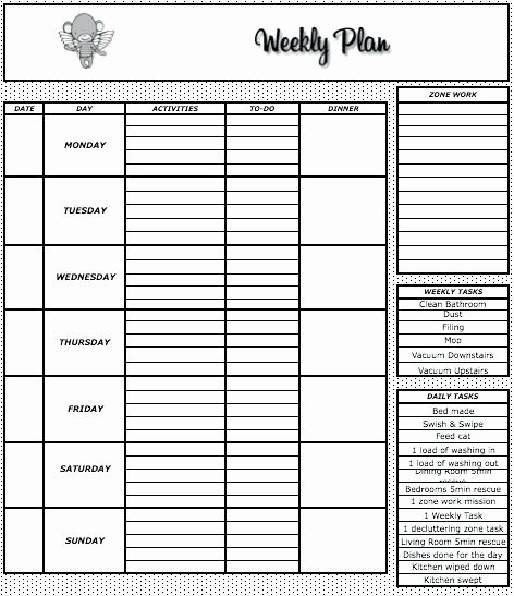 Meal Plan Template Google Docs Inspirational Free Weekly Schedule Templates for Excel Instagram Stories