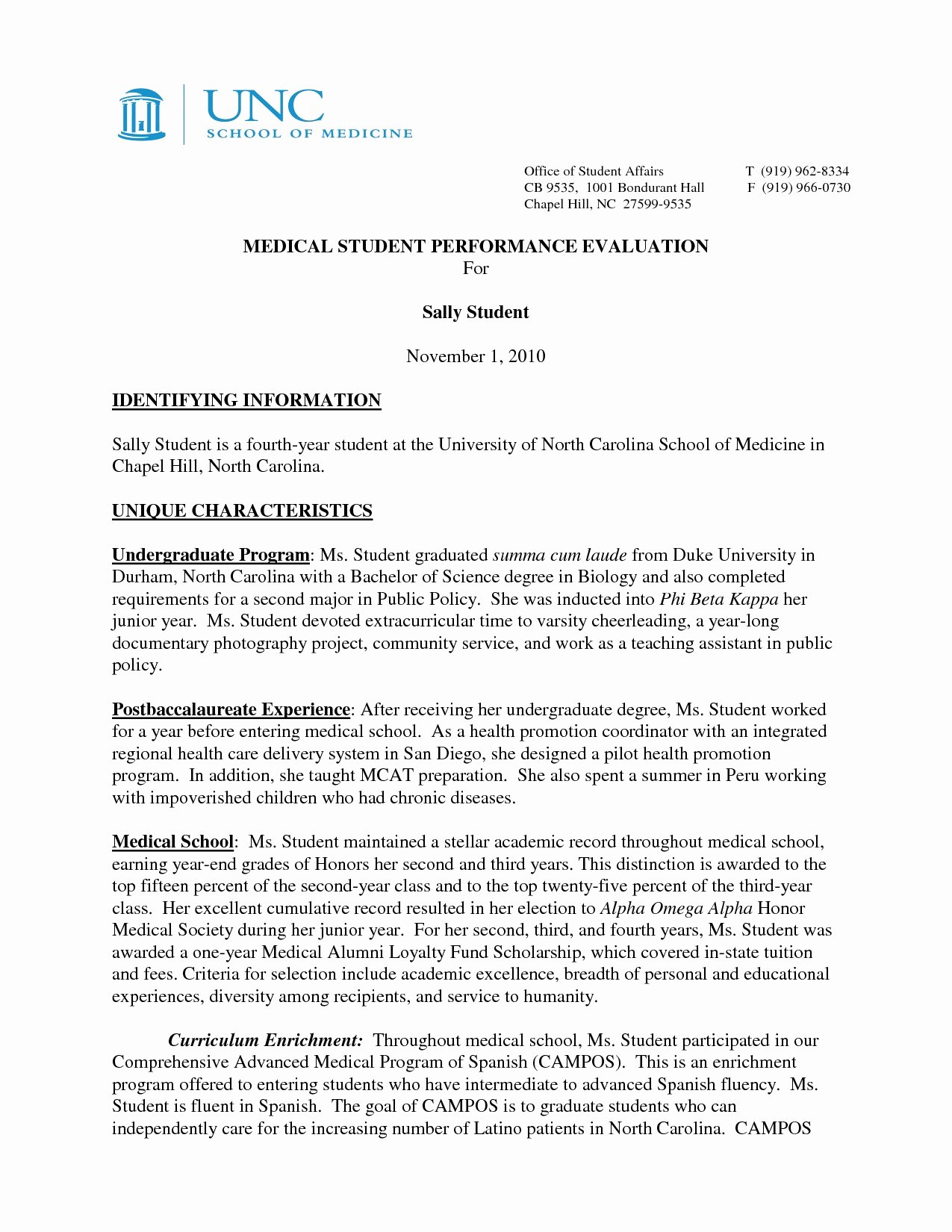 Medical School Letter Of Recommendation Beautiful Template for Letter Re Mendation for Medical School