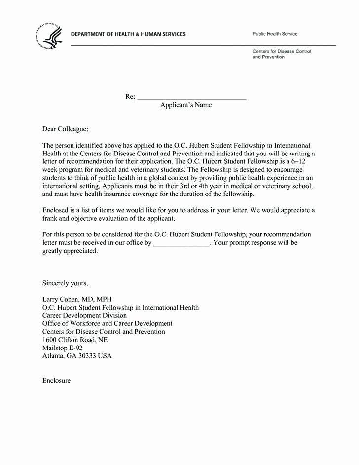 Medical School Recommendation Letter Example Fresh Free Edit Nursing Reference Letter Re Mendation