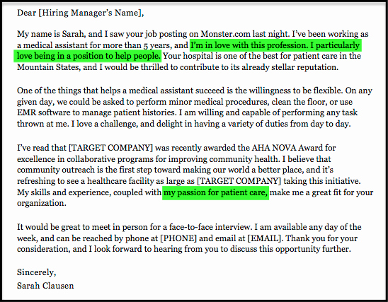 35 Medical Scribe Cover Letter No Experience ...