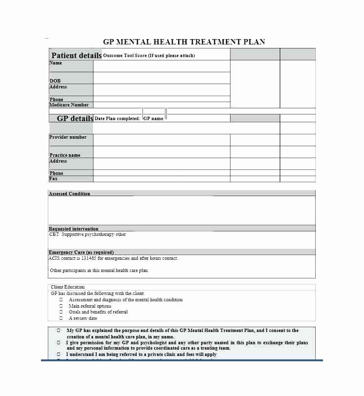 Mental Health Safety Plan Template Fresh Mental Health Care Plan for Children Promotion Template