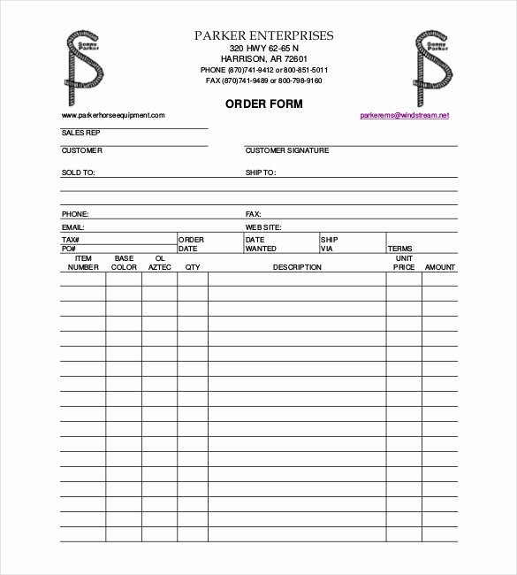Microsoft Word Purchase order Template Beautiful 41 Blank order form Templates Pdf Doc Excel