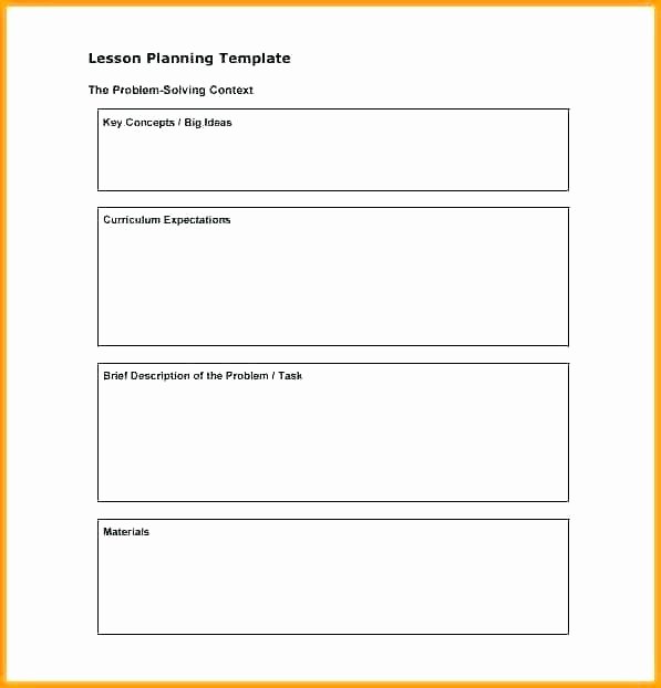 Mini Lesson Plan Template Awesome Activity Lesson Plan Template format Nursing Education