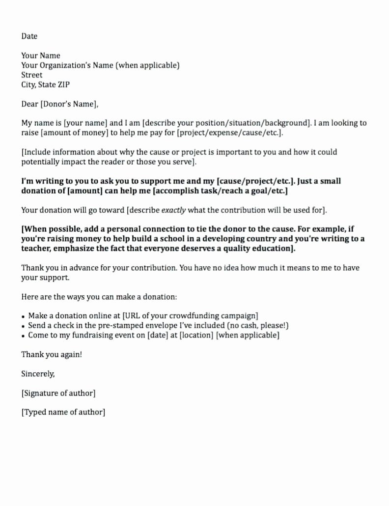 Mission Trip Support Letter Template Awesome Mission Support Letter Template Examples