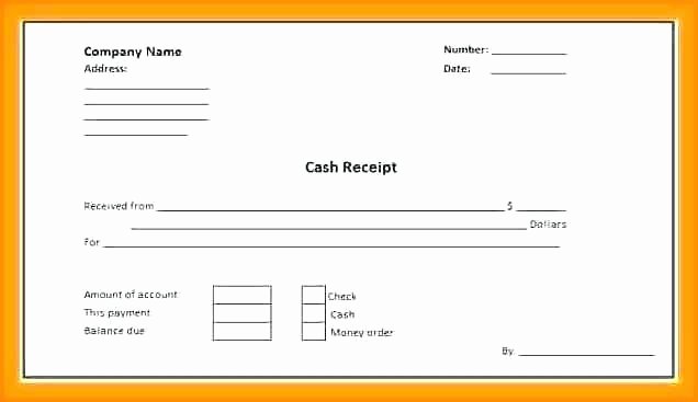 Money Receipt format Doc Best Of Payment Template Word – Thalmus