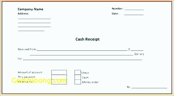 Money Receipt format Doc Unique 9 Money Receipt Sample Tipstemplatess Tipstemplatess