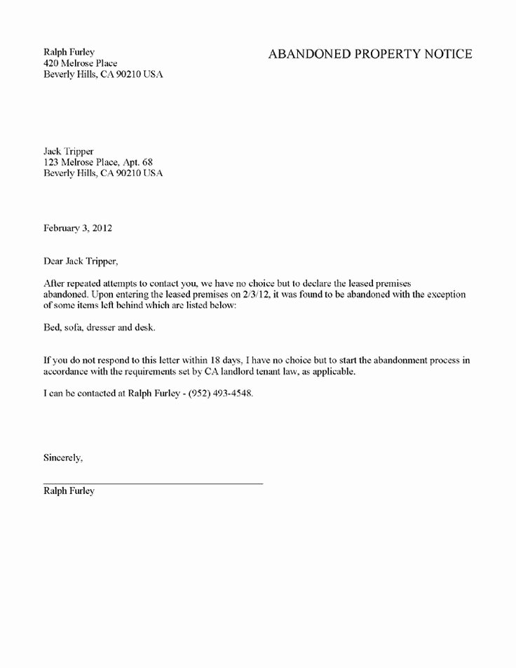 Move Out Agreement form Luxury Printable Sample Tenant 30 Day Notice to Vacate form