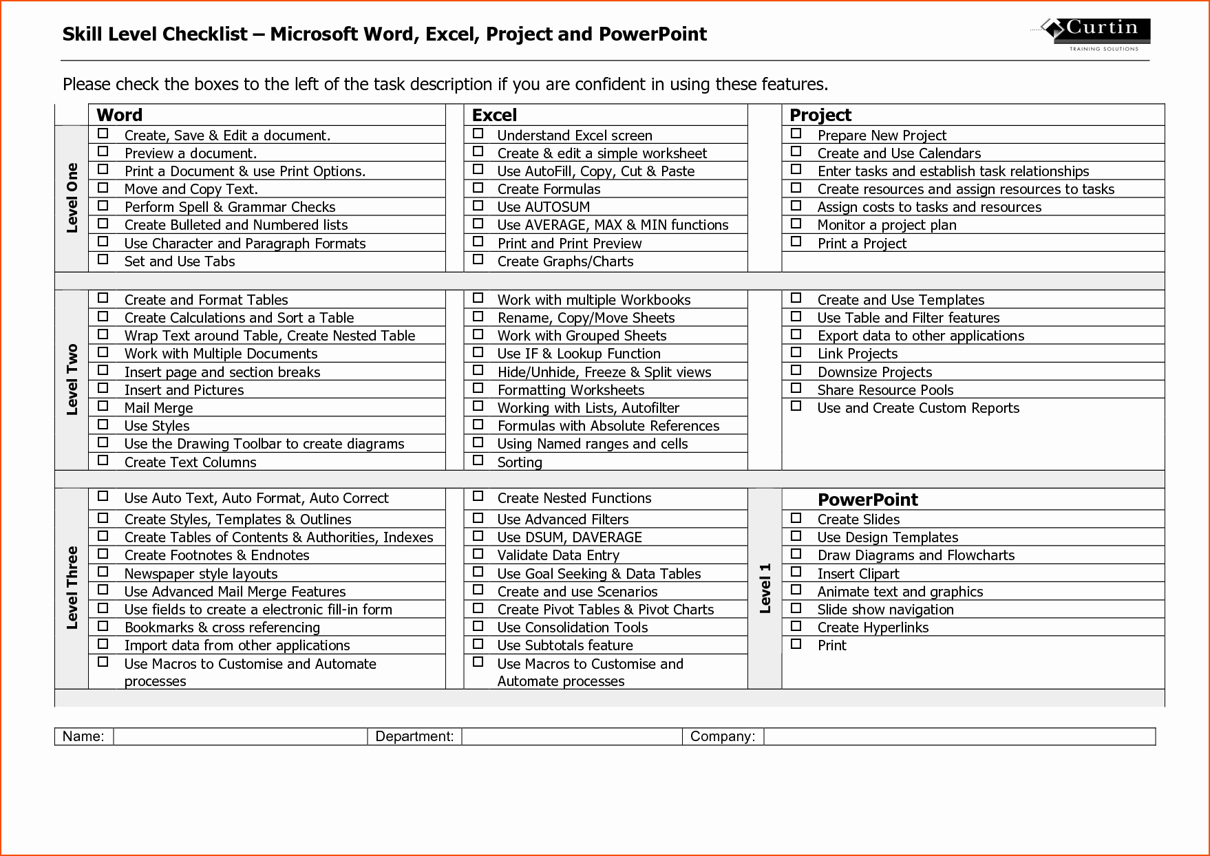 Ms Word Check Template Best Of 7 Microsoft Word Checklist Template Bookletemplate