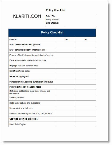Ms Word Check Template Lovely Policy Manual Template 68 Page Ms Word Template Excel
