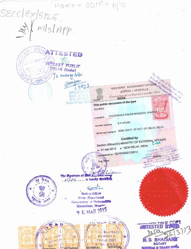 Mumbai Birth Certificate New Certificate Apostille Apostille for Countries In Mumbai