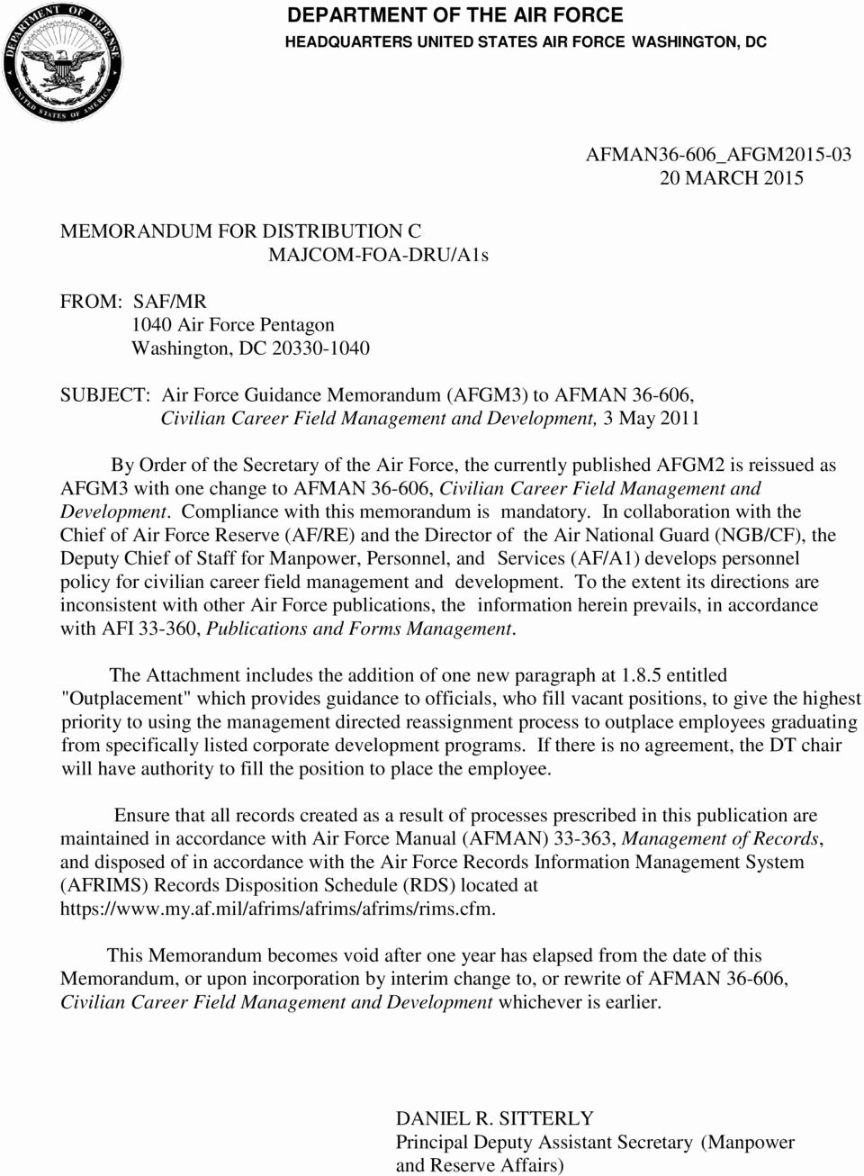 National Interest Waiver Recommendation Letter Unique Department Of the Air force Pdf