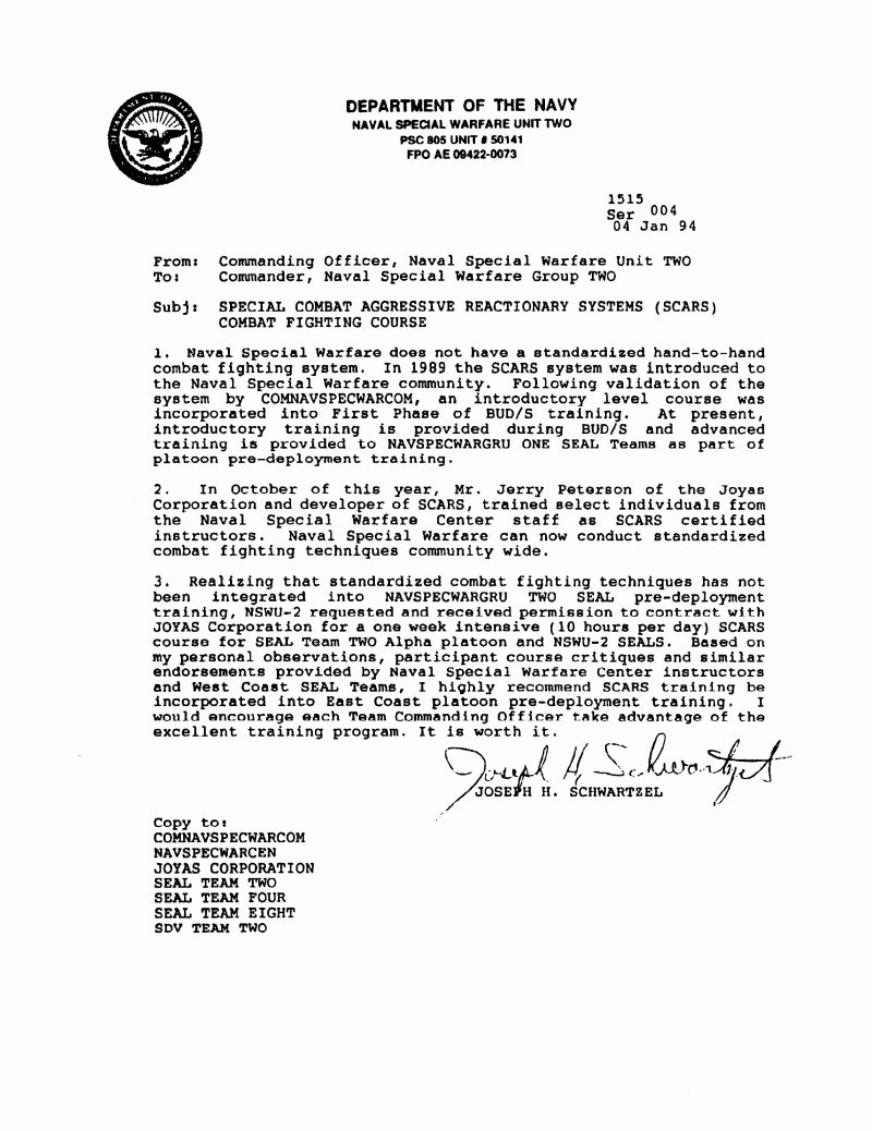 Naval Academy Letter Of Recommendation Beautiful Scars Navy Special Warfare Ficial Letter