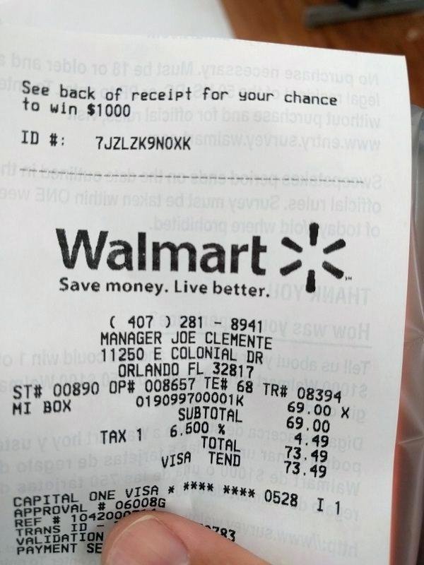 Need Walmart Receipt Template Inspirational Walmart Receipt Tax Codes Receipt Codes App Receipt Lookup
