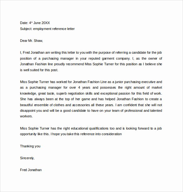Negative Letter Of Recommendation Unique Sample Reference Letter 14 Free Documents In Pdf Word