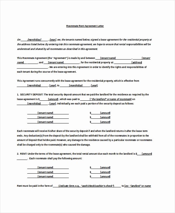 Net 30 Terms Agreement Template Awesome 10 Rental Agreement Letter Doc Pdf