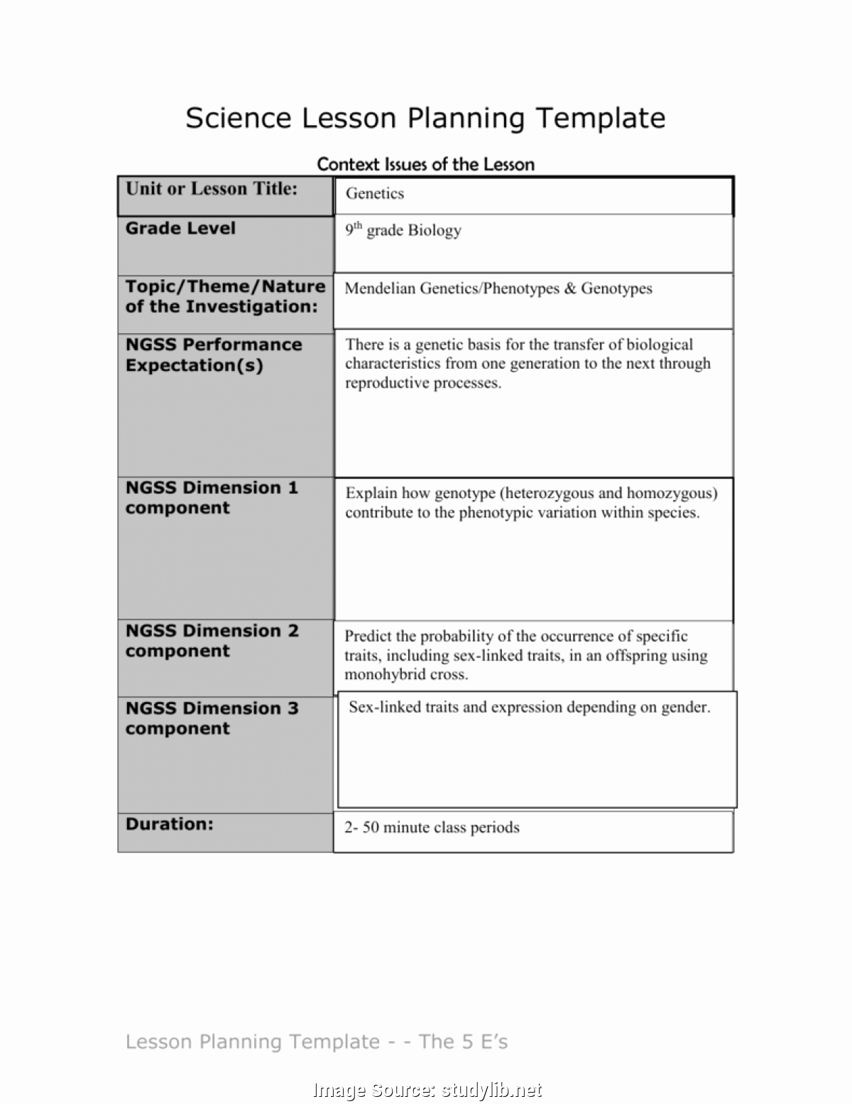 Ngss Lesson Plan Template Inspirational California Classroom Science tools for Creating Ngss