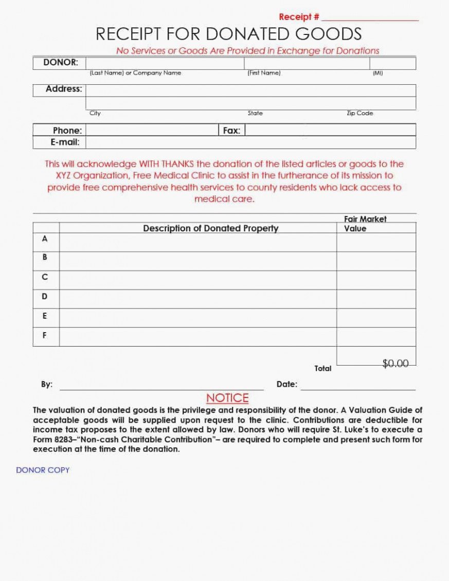 Non Profit Donation Receipt Template Beautiful How Tax form for Non Profit Donations Can