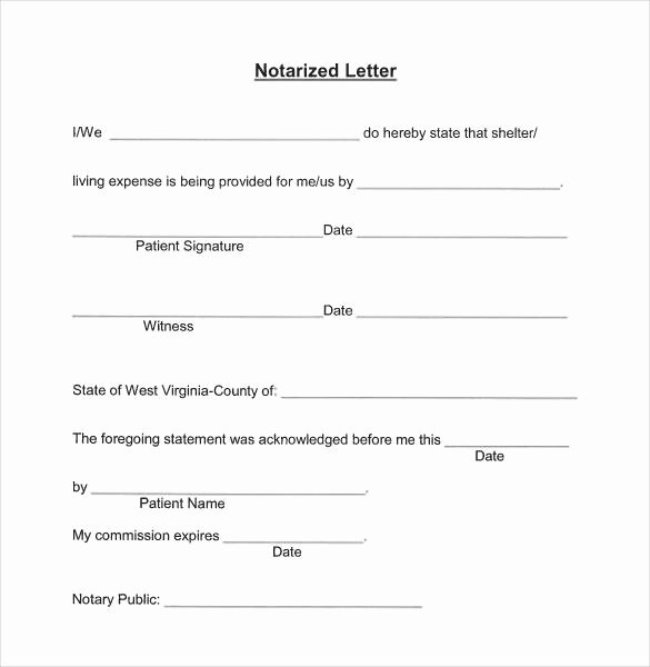 Notarized Letter format Pdf Best Of Notary Letter 7 Stereotypes About Notary Letter that aren T