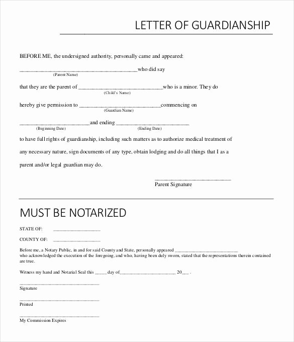 Notary Public Letter format Luxury Notarized Letter