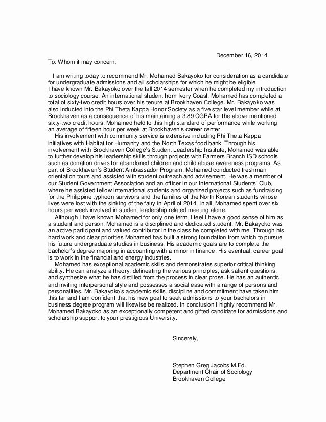 Nsf Grfp Letter Of Recommendation Elegant Letter Of Re Mendation sociology Prof