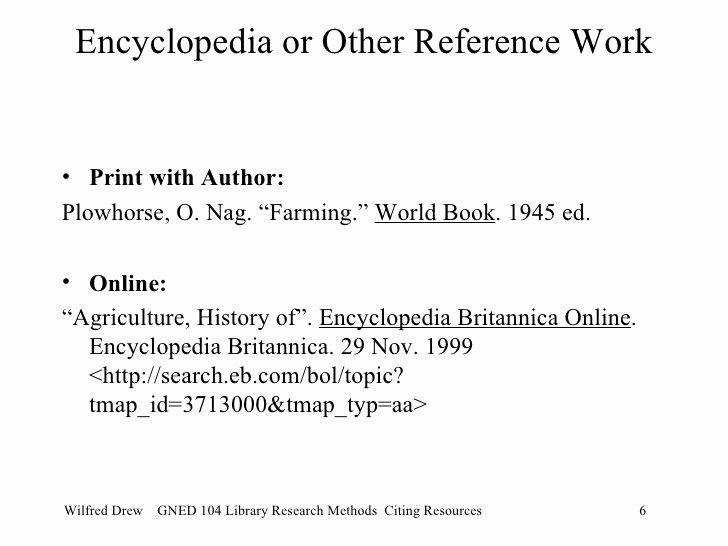 Nsf Grfp Letter Of Recommendation New Mla Citation Encyclopedia