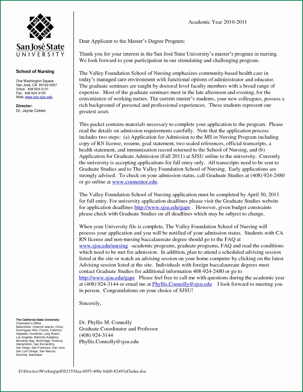 Nursing School Letter Of Recommendation Luxury Nursing School Re Mendation Letter Template Samples